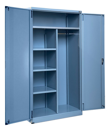 Armario Metálico Oficina/industria Storage Compat 102x55x200 Color Gris