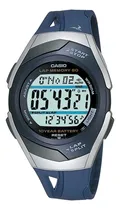 Comprar Reloj Casio Unisex Str-300c-2v Corredor 60 Lap Memory Color de la correa Azul Color del bisel Azul Color del fondo Agua