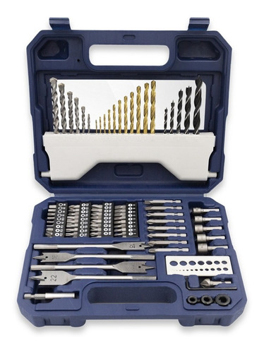 Set Kit Bremen 82 Pz Mechas Puntas Paleta Titanio 7726 Dgm