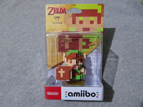 Amiibo Link 8 Bits 30 Aniversario Legend Of Zelda, Japonés 