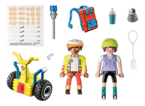 Playmobil City Life Starter Pack: Rescate Con Balance Racer