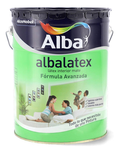 Albalatex Pintura Interior Mate Blanco X 20lts - Rex