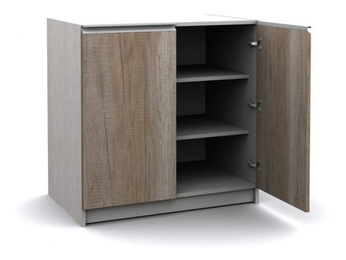 Cómoda Organizador Bajo Estante Reg Melamina 18mm 90x88x60