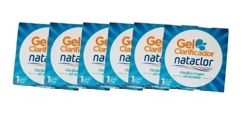 Gel Clarificador Piletas Nataclor X 6 Unid (ing Maschwitz) 