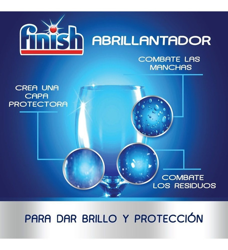 Imagen 3 de 6 de Abrillantador Para Lavavajillas Automático Finish 400ml