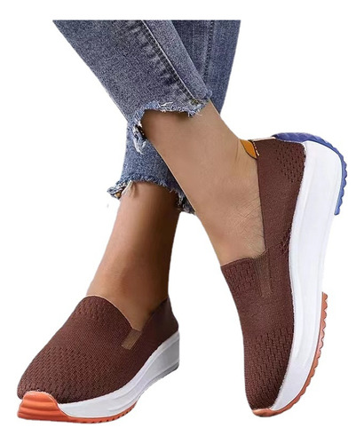 Zapatillas Para Mujer Confort Step Plataforma Mujer Zapatill