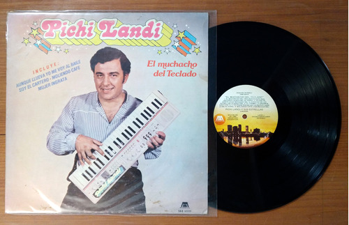 Pichi Landi El Muchacho Del Teclado 1986 Disco Lp Vinilo