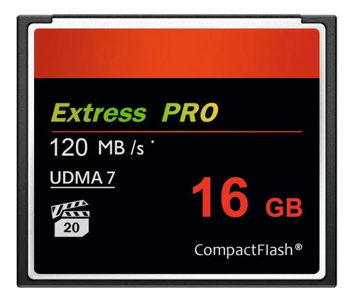 Tarjeta Compactflash 16 Gb Velocidad Udma 120 Mb S Original