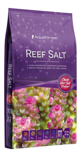 Aquaforest Reef Salt Bag X 25kg Acuario Marino Reef Corales