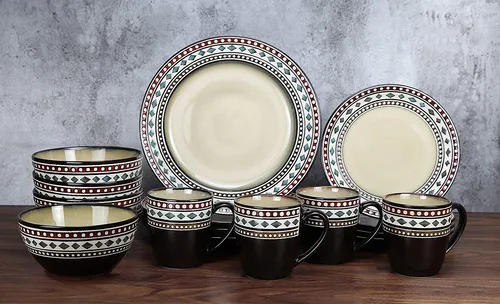 Vajilla home trends 16 piezas hotsell