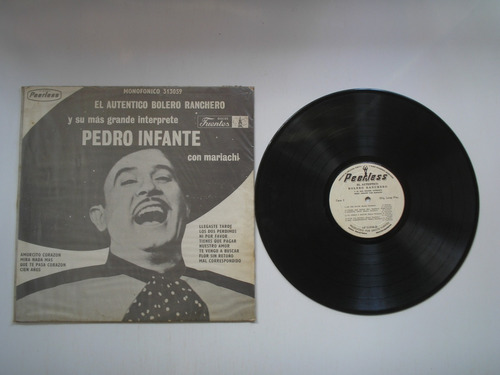 Lp Vinilo Pedro Infante Autentico Bolero Ranchero  1970