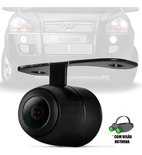 Imagem 1 de 4 de Camera De Ré (2x1) Borboleta Visão Noturna Hyundai Tucson