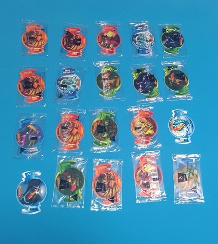 Lenguas De Dragonex Tipo Tazos Barcel Lote 95 Originales (Usado)