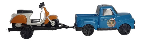 Brinquedo Garage Summer Pick - Up Retro Orange Toys
