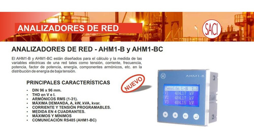 Analizador De Red Marca Saci