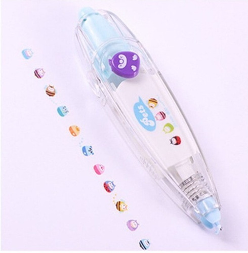 Kit Com 2 Fitas Decorativas Scrapbook Corretiva Kawai