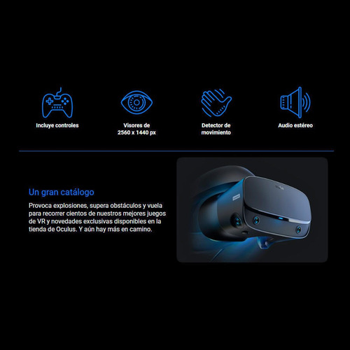 Oculus Rift S Pc-powered Vr Gaming Headset Loi Chile