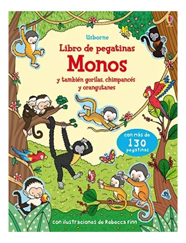 Libro Monos - Libro De Pegatinas /484