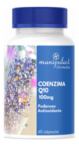 Coenzima Q10 100mg - 60 Cápsulas Sabor Sem Sabor