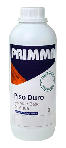 Verniz Base Agua Primma Piso Duro Acetinado 1l Madeira/taco