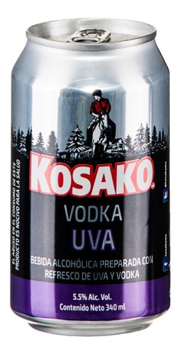 Vodka Kosako Uva 340 Ml 12 Pack