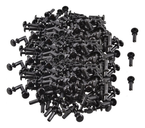 Qtqgoitem 300 Pcs Pcb 9.0mm Push In Nylon Clips Sujetador