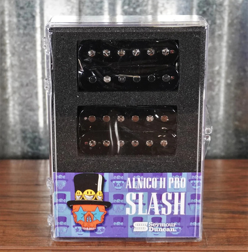 Set Pastillas Seymour Duncan Alnico Ii Pro Slash Black