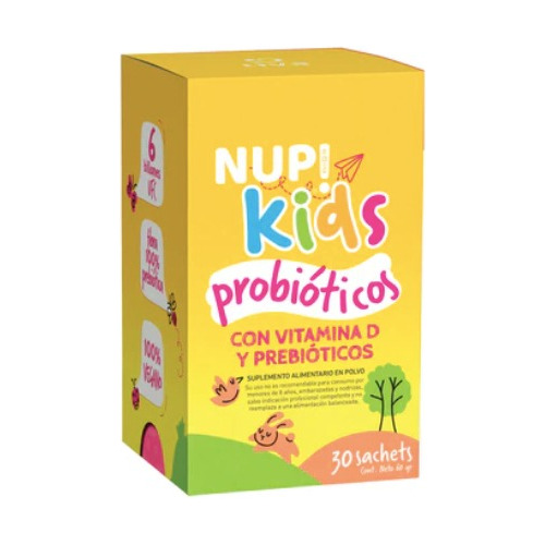 Nup Kids / Probióticos /  Vegano / 30 Sachet