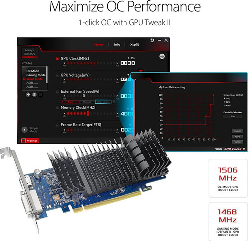 Tarjeta De Video Asus 1030 2gb Ddr5