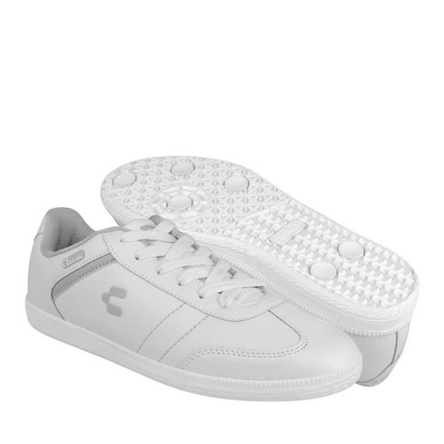 Tenis Charly  Casuales Para Hombre Simipiel Blanco 1021637