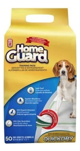 Paños Entrenamiento Para Perros Dogit Home Guard X 50