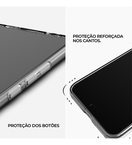 Capinha Para Galaxy S22 Ultra Borda Reforçada Antishock 6.8
