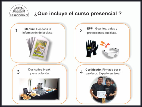 Cursos De Domo Geodésico En V4 (presencial Y Online).