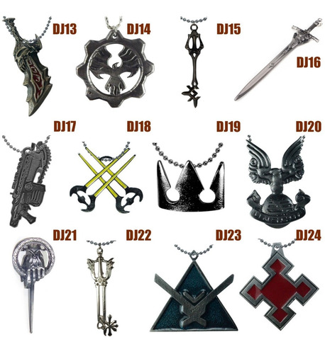 Imagen 3 de 4 de Collar 5pzs Pin Mano Rey Sinsajo Game Of Thrones Mayoreo Gow