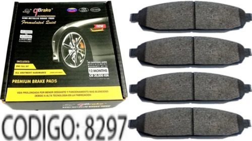 Pastillas Freno Jeep Grand Cherokee 2005-2010 Delantera 8297