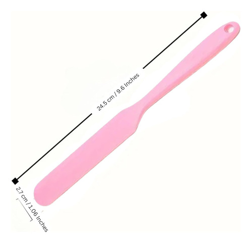 1 Espátula De Silicona Para Frasco, Resistente Al Calor, Esp