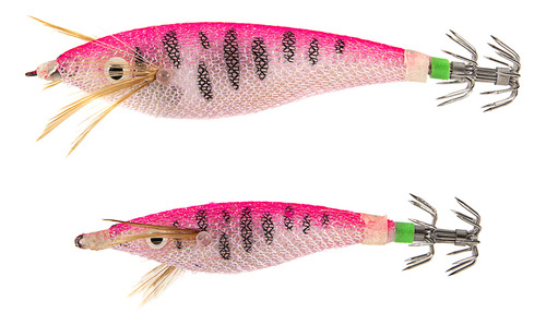 Calamares Linous De 6 Cm Y 8 Cm, Madera Para Pescar, Camaron
