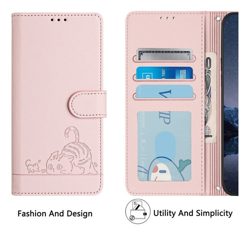 Funda De Piel Tipo Cartera For Teléfono Infinix Smart 9 7
