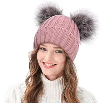 Comprar Gorros Sombreros Y Boinas Tejido Rosa Talla Única