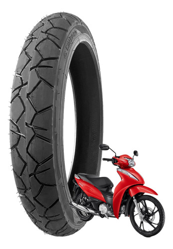 Pneu Cinborg 80/100 R14 Parrudo Uso C/cam Biz 125 Pop 100