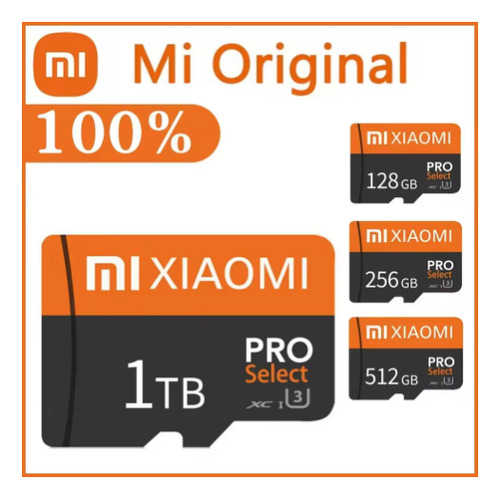 Cartão De Memória 512 Gb Xiaomi Sd + Adaptador Sd