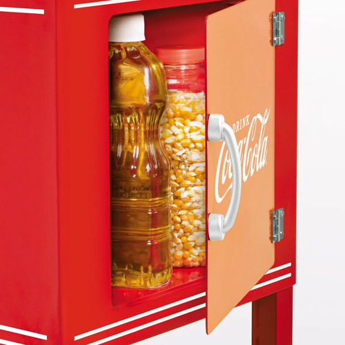 Carrinho Pipoqueira Elétrica Coca-cola Pipoca Na Festa 220v