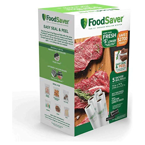 Foodsaver Easy Seal & Peel - Rollo De Sellado Al Vacío (11 X