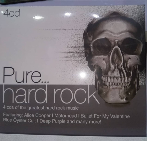 Pure Hard Rock Varios 4 Cd´s Original Nuevo