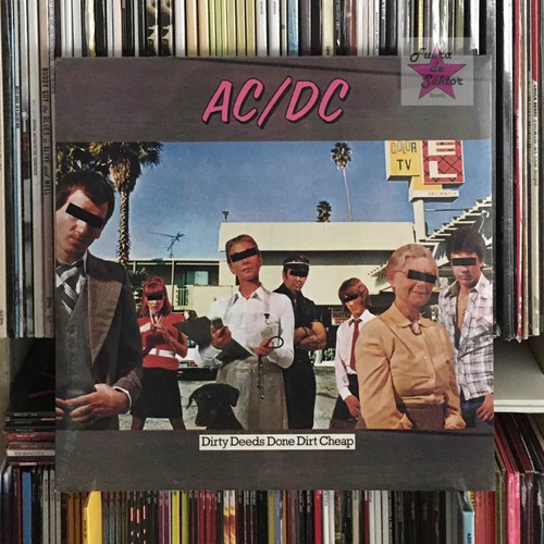 Vinilo Ac/dc Dirty Deeds Done Dirt Cheap Eu Import.