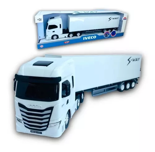 Brinquedos para Crianças / Carreta Bau Iveco 