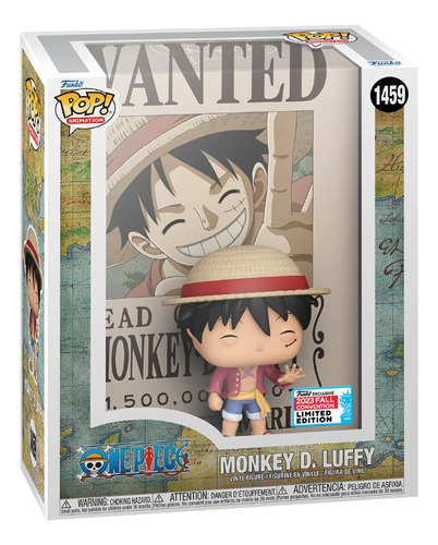 Funko Monkey D. Luffy 1459 One Piece Cover Comicon Nycc 2023