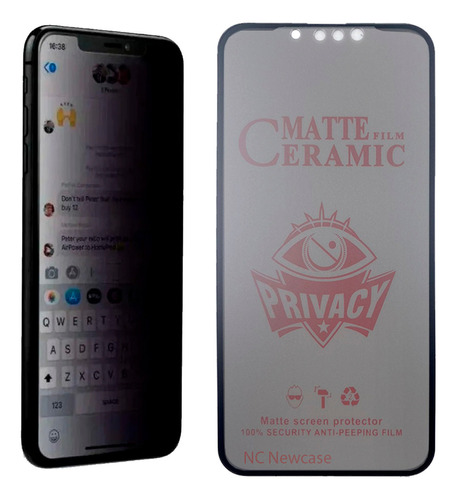 Película Fosca Privacidade Antirreflexo Para Galaxy S10 Lite