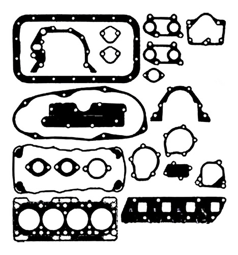 Empaquetadura De Motor Para Suzuki Lj80 F8a Marca Empacar