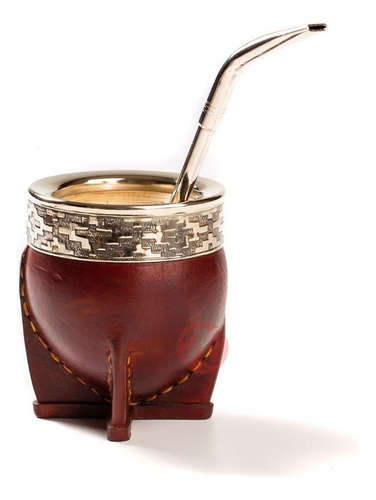 Imagen 1 de 7 de Mate Imperial Bombilla Pico Loro